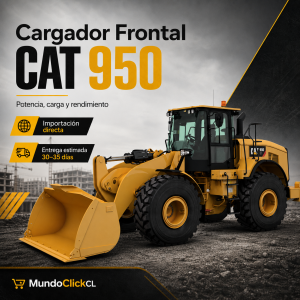 🏗️ Cargador de Ruedas Caterpillar 950 GC 🏗️ NUEVA año 2024 & 2025